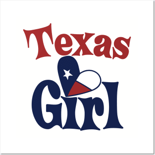 Texas Girl Posters and Art